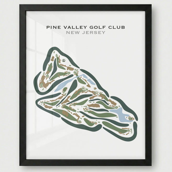 Pine Valley Golf Club, New Jersey - Printed Golf Courses