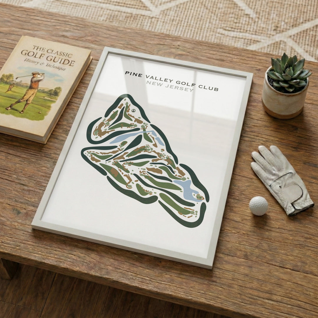 Pine Valley Golf Club, New Jersey - Printed Golf Courses