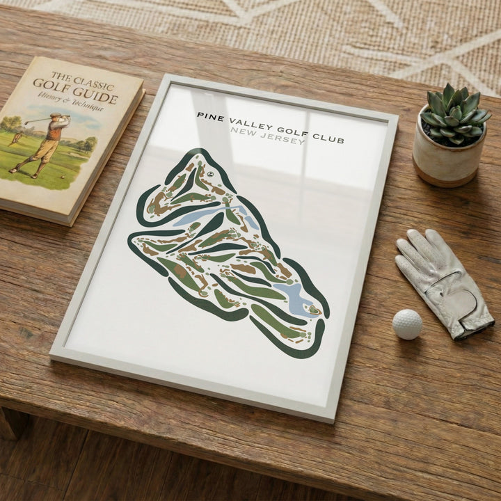 Pine Valley Golf Club, New Jersey - Printed Golf Courses