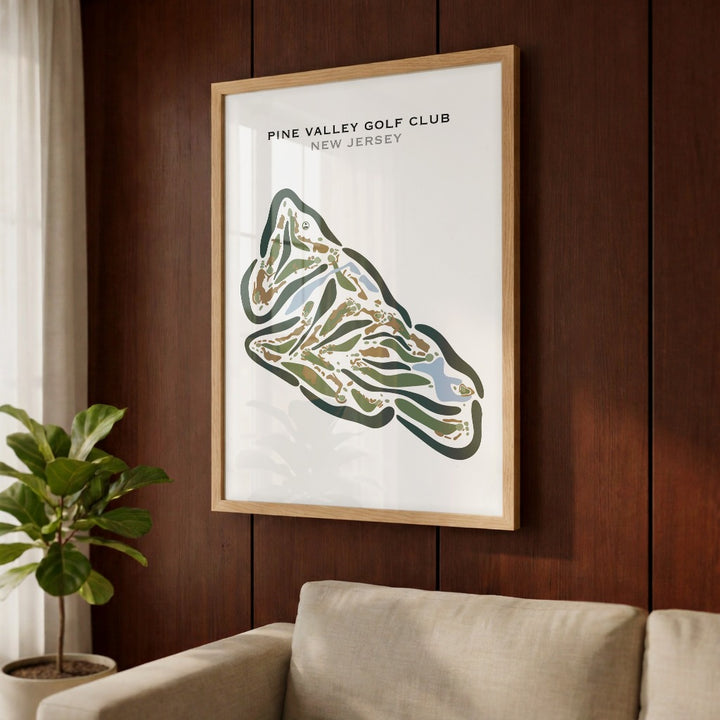 Pine Valley Golf Club, New Jersey - Printed Golf Courses