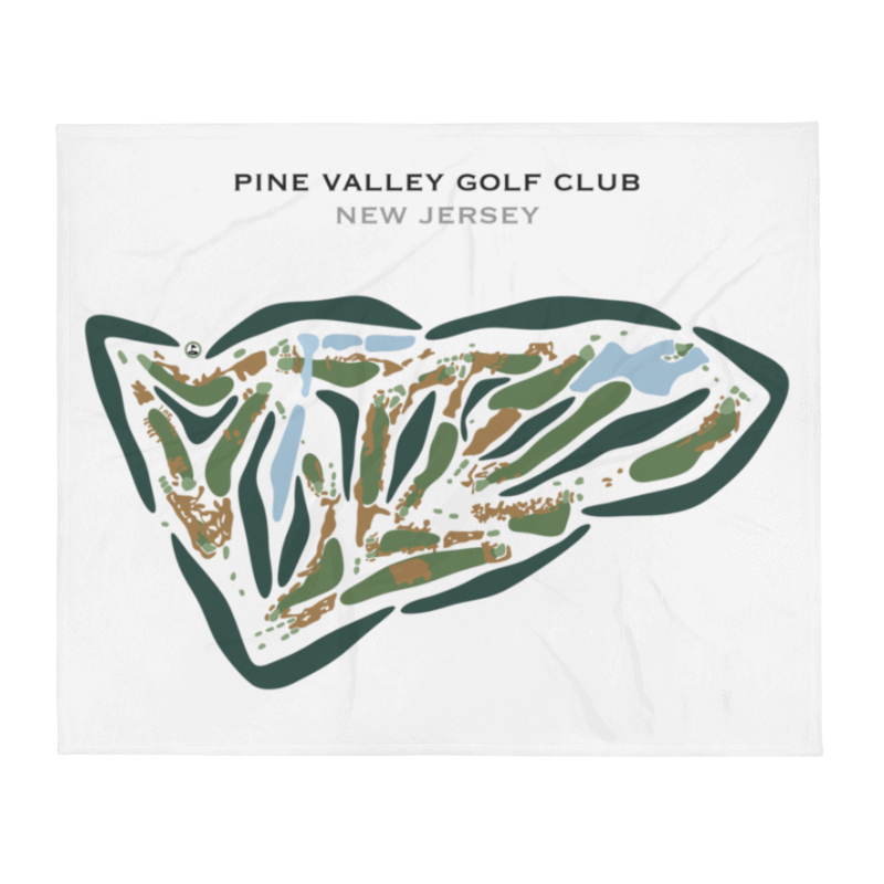 Pine Valley Golf Club, New Jersey - Printed Golf Courses