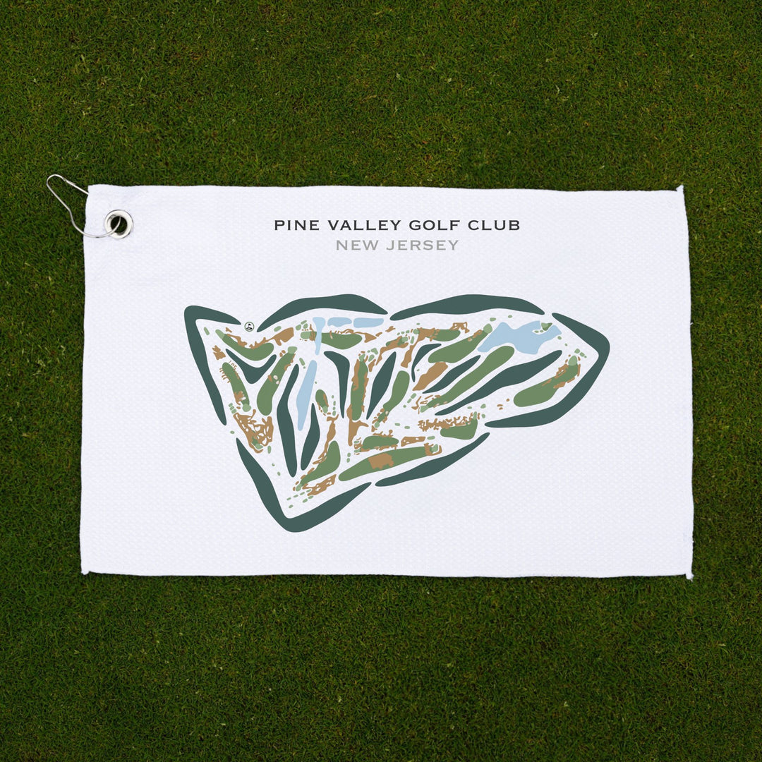 Pine Valley Golf Club, New Jersey - Printed Golf Courses