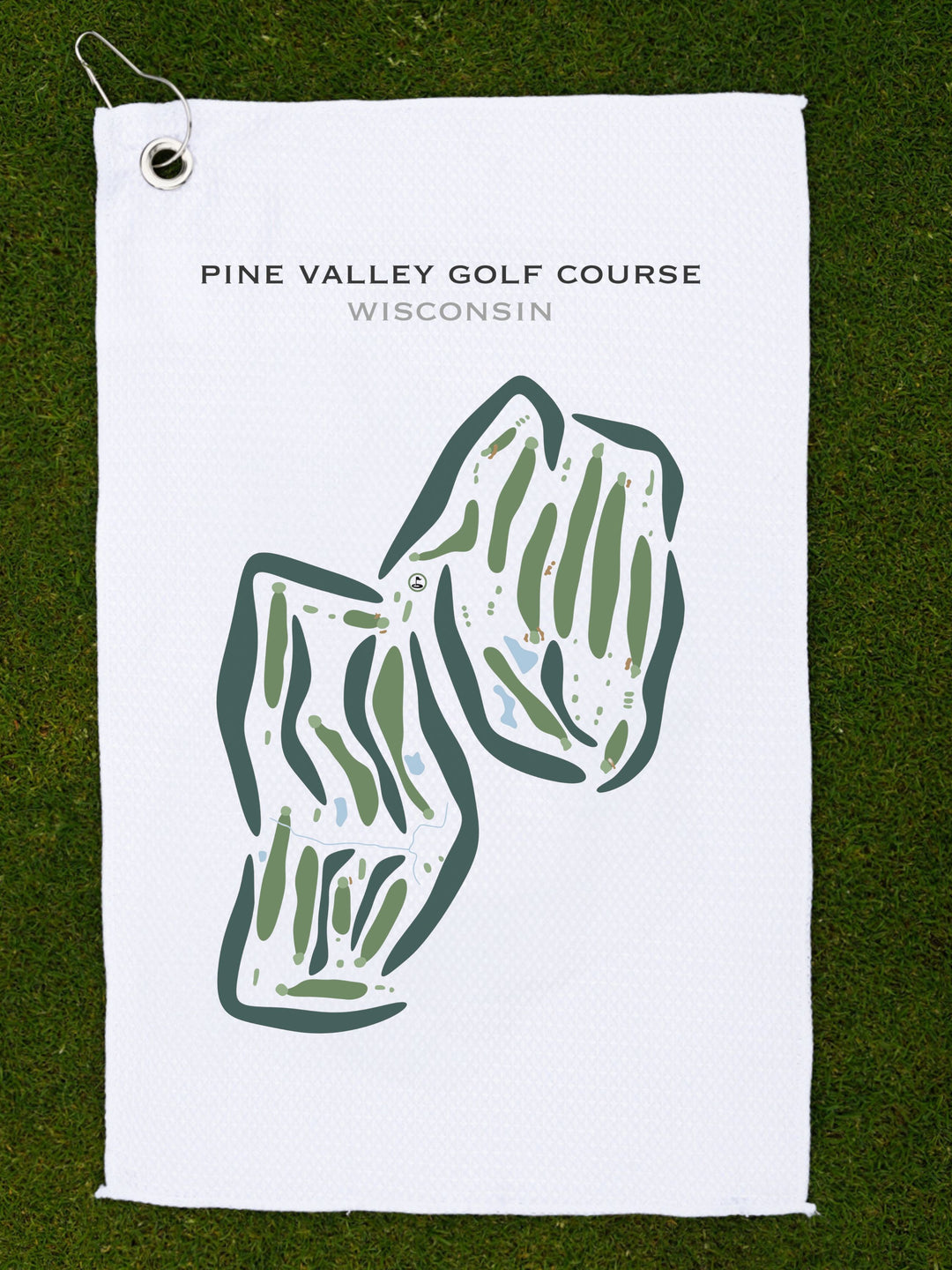 Pine Valley Golf Course, Wisconsin - Printed Golf Courses