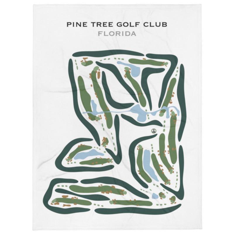 Pine Tree Golf Club, Florida - Printed Golf Courses - Golf Course Prints