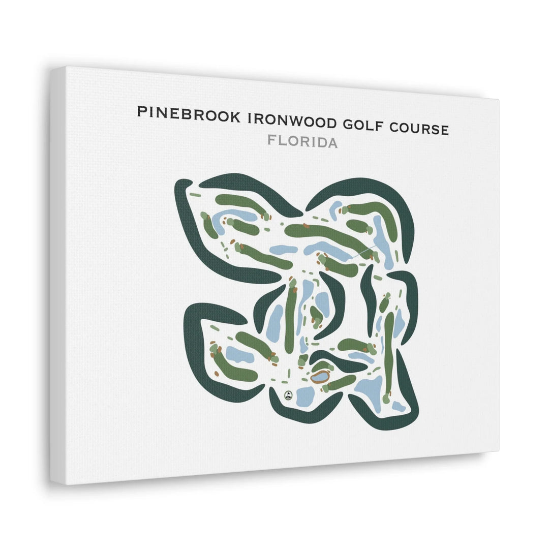 Pinebrook Ironwood Golf Course, Florida  - Printed Golf Courses