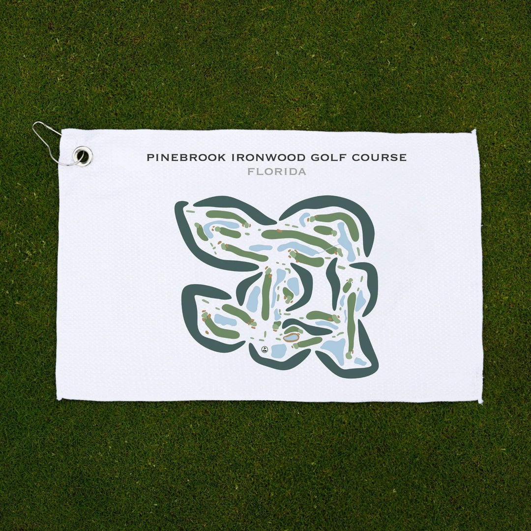 Pinebrook Ironwood Golf Course, Florida  - Printed Golf Courses