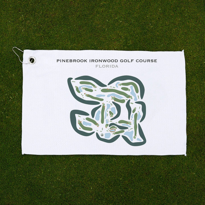 Pinebrook Ironwood Golf Course, Florida  - Printed Golf Courses