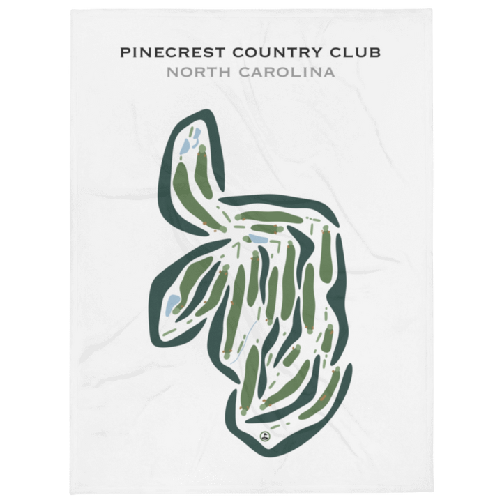 Pinecrest Country Club, North Carolina - Printed Golf Courses