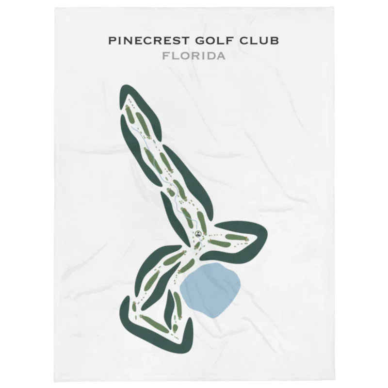 Pinecrest Golf Club, Florida  - Printed Golf Courses