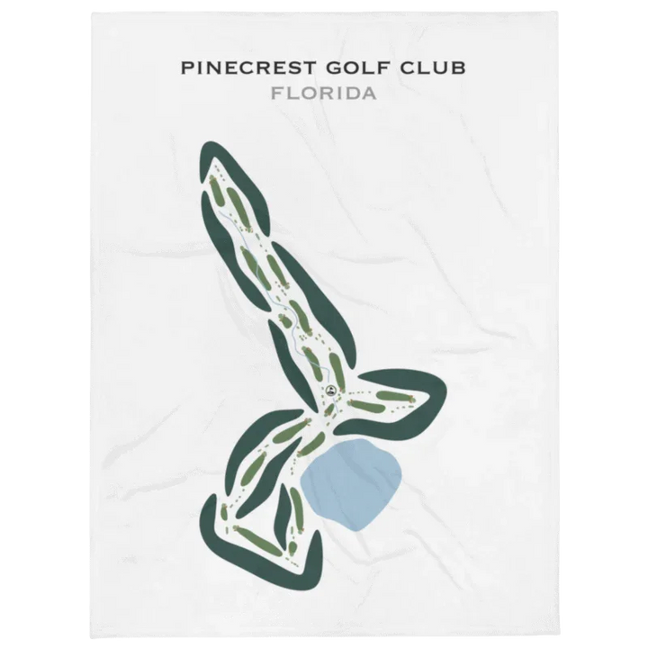 Pinecrest Golf Club, Florida  - Printed Golf Courses
