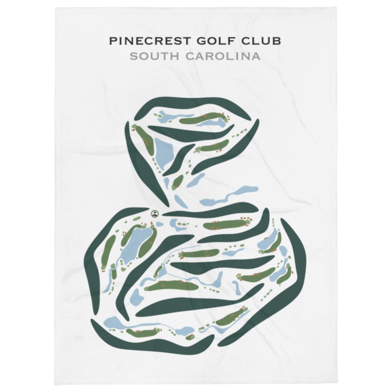 Pinecrest Golf Club, South Carolina - Printed Golf Courses