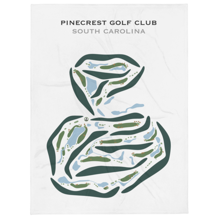 Pinecrest Golf Club, South Carolina - Printed Golf Courses