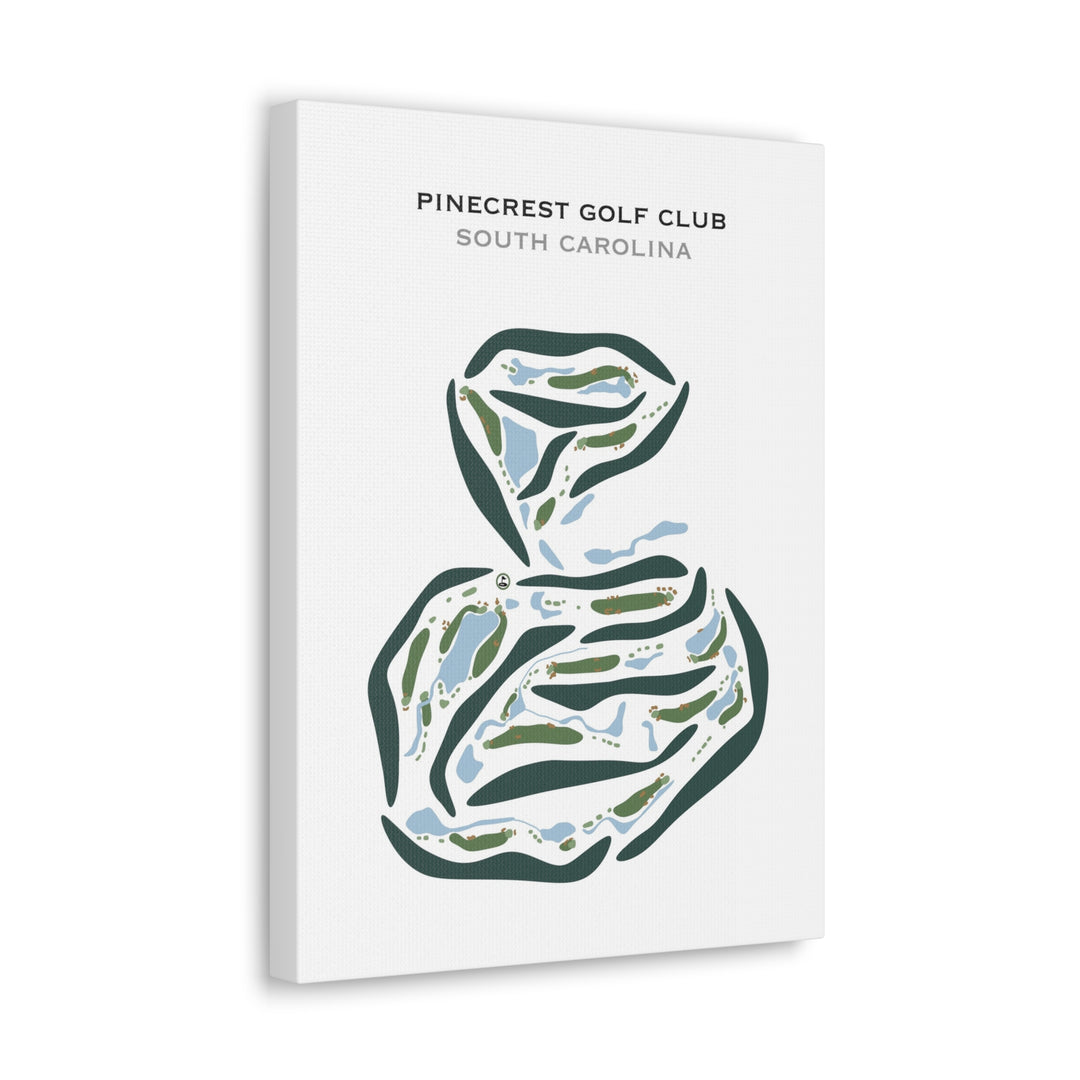 Pinecrest Golf Club, South Carolina - Printed Golf Courses