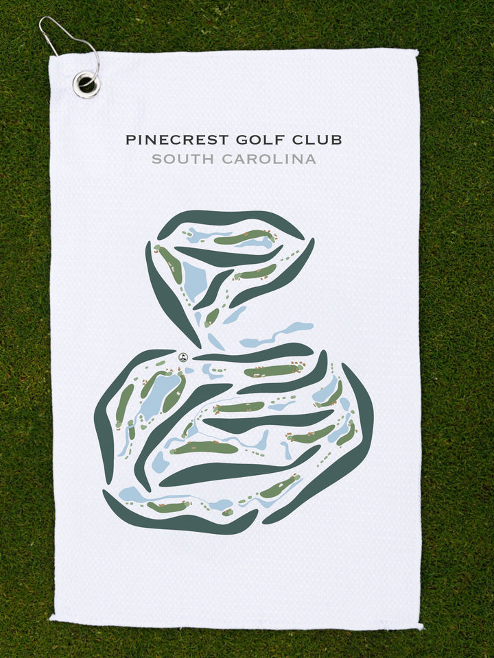 Pinecrest Golf Club, South Carolina - Printed Golf Courses