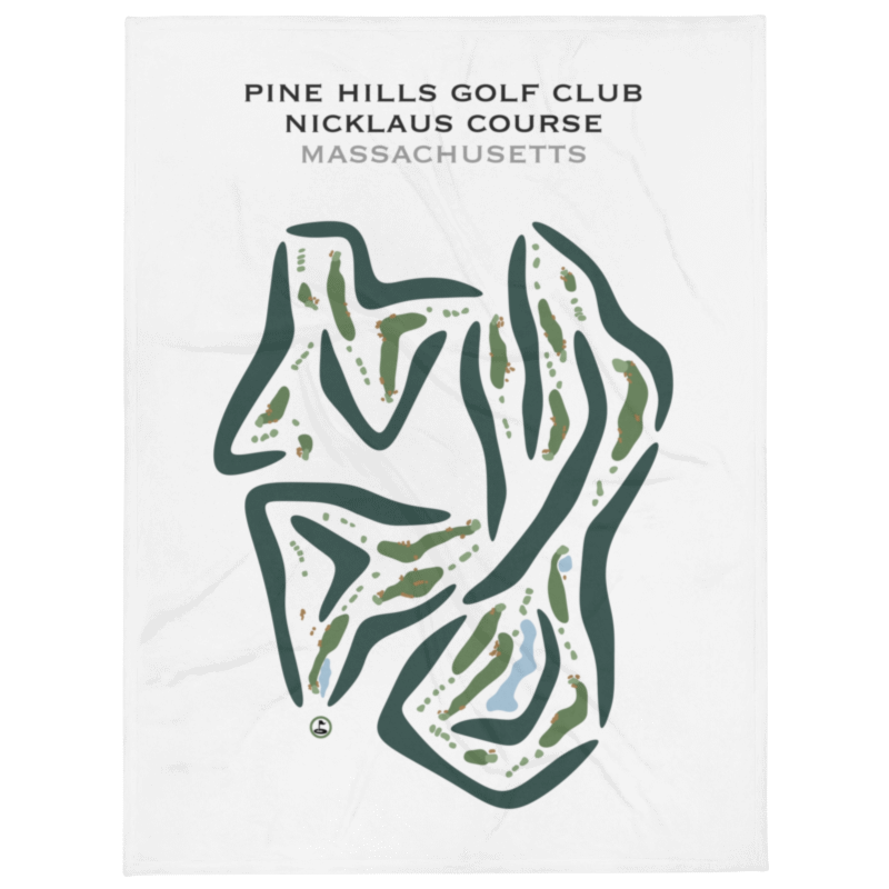 Pinehills Golf Club - Nicklaus Course, Massachusetts - Printed Golf Courses