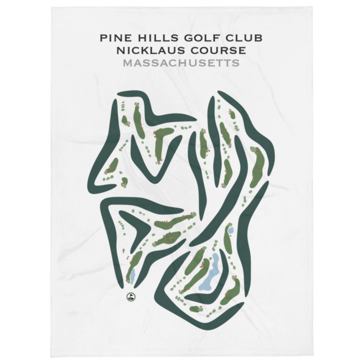 Pinehills Golf Club - Nicklaus Course, Massachusetts - Printed Golf Courses