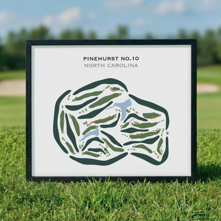 Pinehurst No. 10, North Carolina - Printed Golf Courses