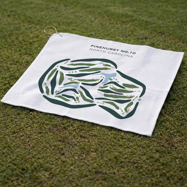 Pinehurst No. 10, North Carolina - Printed Golf Courses