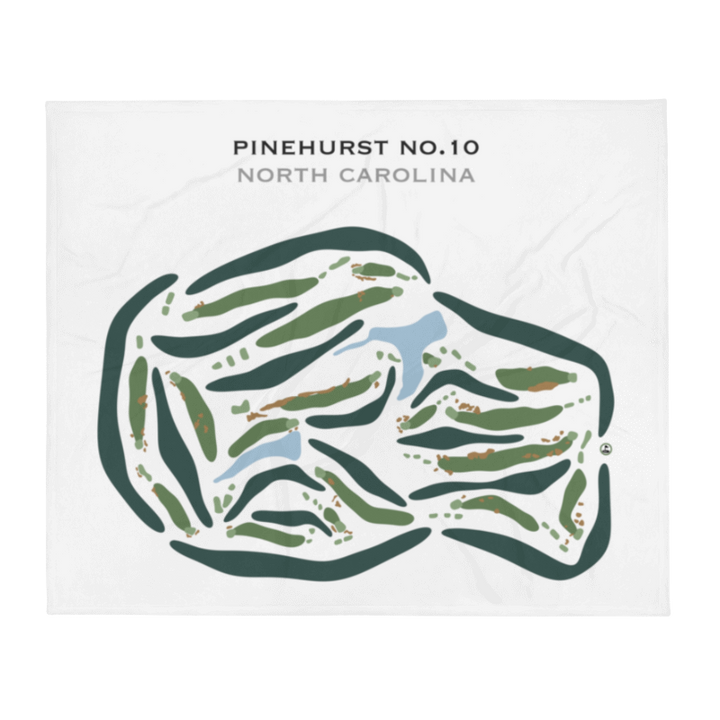 Pinehurst No. 10, North Carolina - Printed Golf Courses