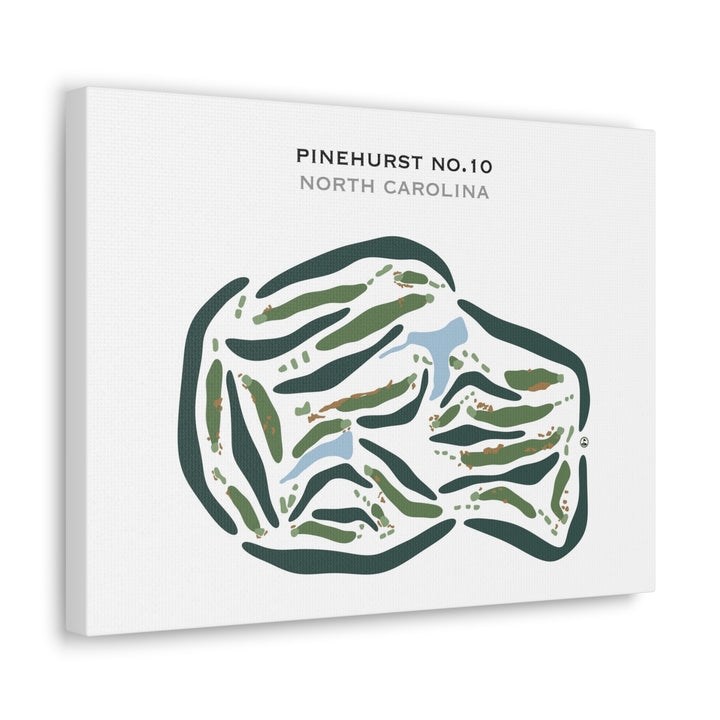 Pinehurst No. 10, North Carolina - Printed Golf Courses