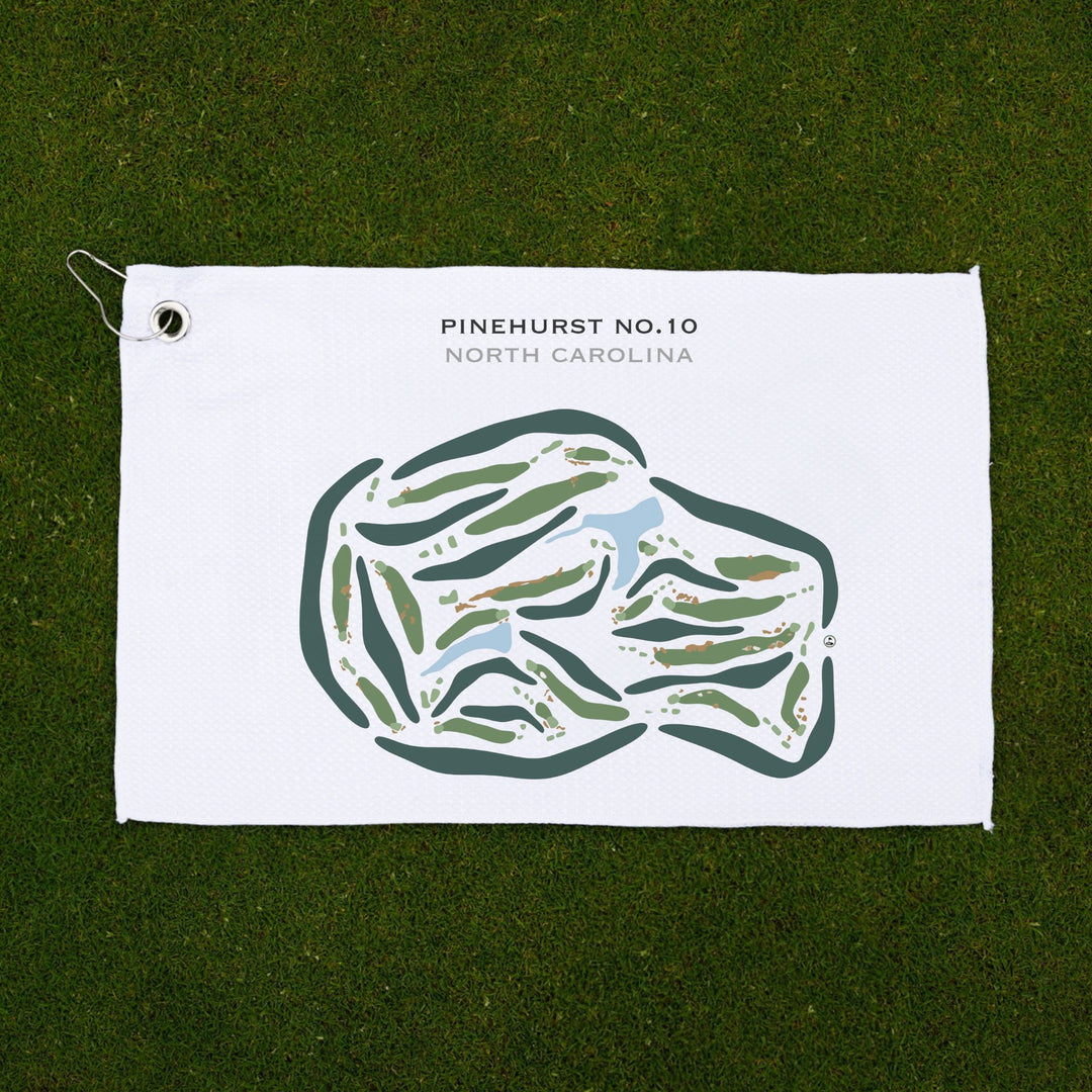 Pinehurst No. 10, North Carolina - Printed Golf Courses