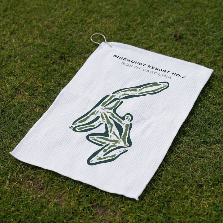 Pinehurst Resort No. 2 Country Club, North Carolina - Printed Golf Courses