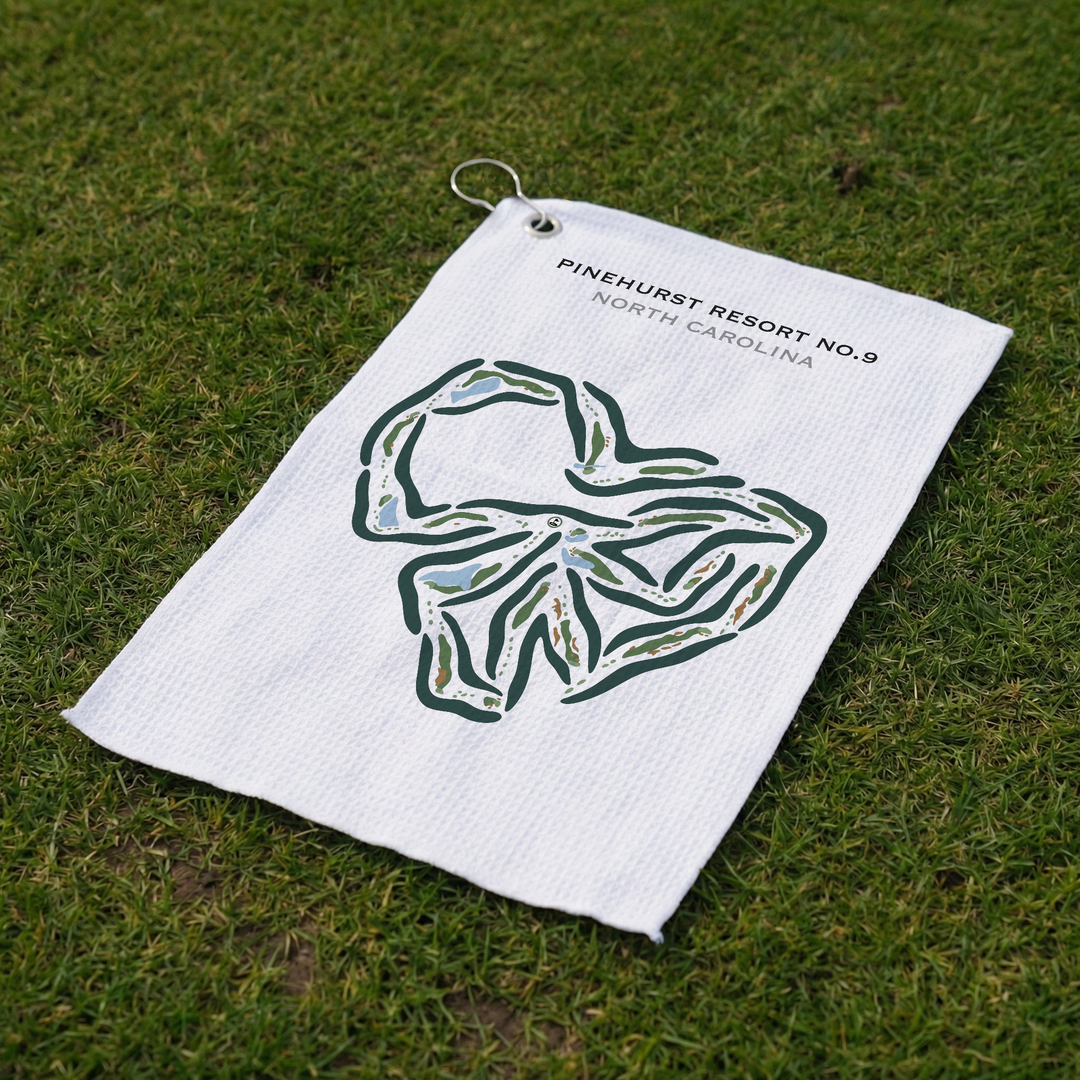 Pinehurst Resort No. 9, North Carolina - Printed Golf Courses