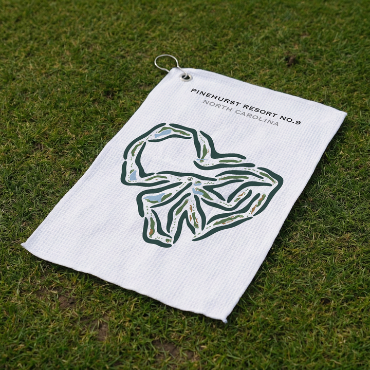 Pinehurst Resort No. 9, North Carolina - Printed Golf Courses