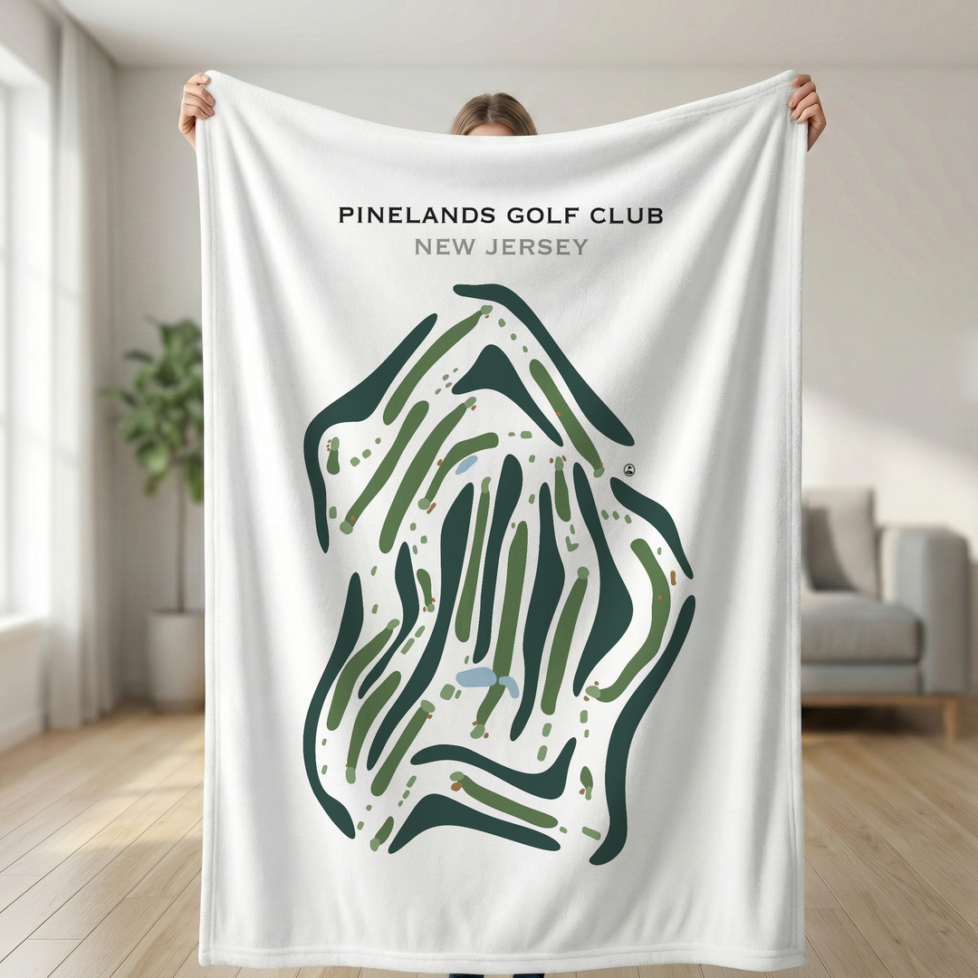 Pinelands Golf Club, New Jersey - Printed Golf Course