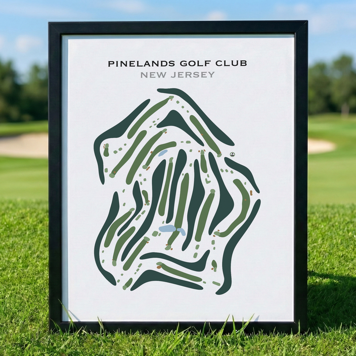 Pinelands Golf Club, New Jersey - Printed Golf Course
