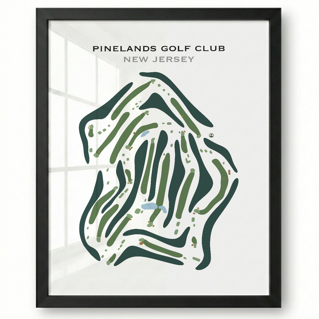 Pinelands Golf Club, New Jersey - Printed Golf Course