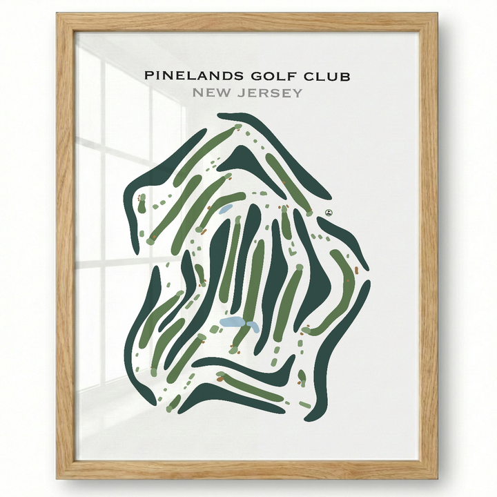 Pinelands Golf Club, New Jersey - Printed Golf Course