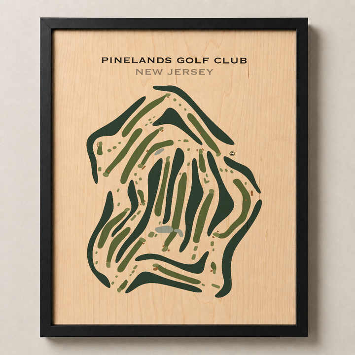 Pinelands Golf Club, New Jersey - Printed Golf Course