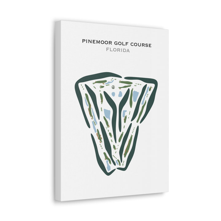 Pinemoor Golf Course, Florida - Printed Golf Courses