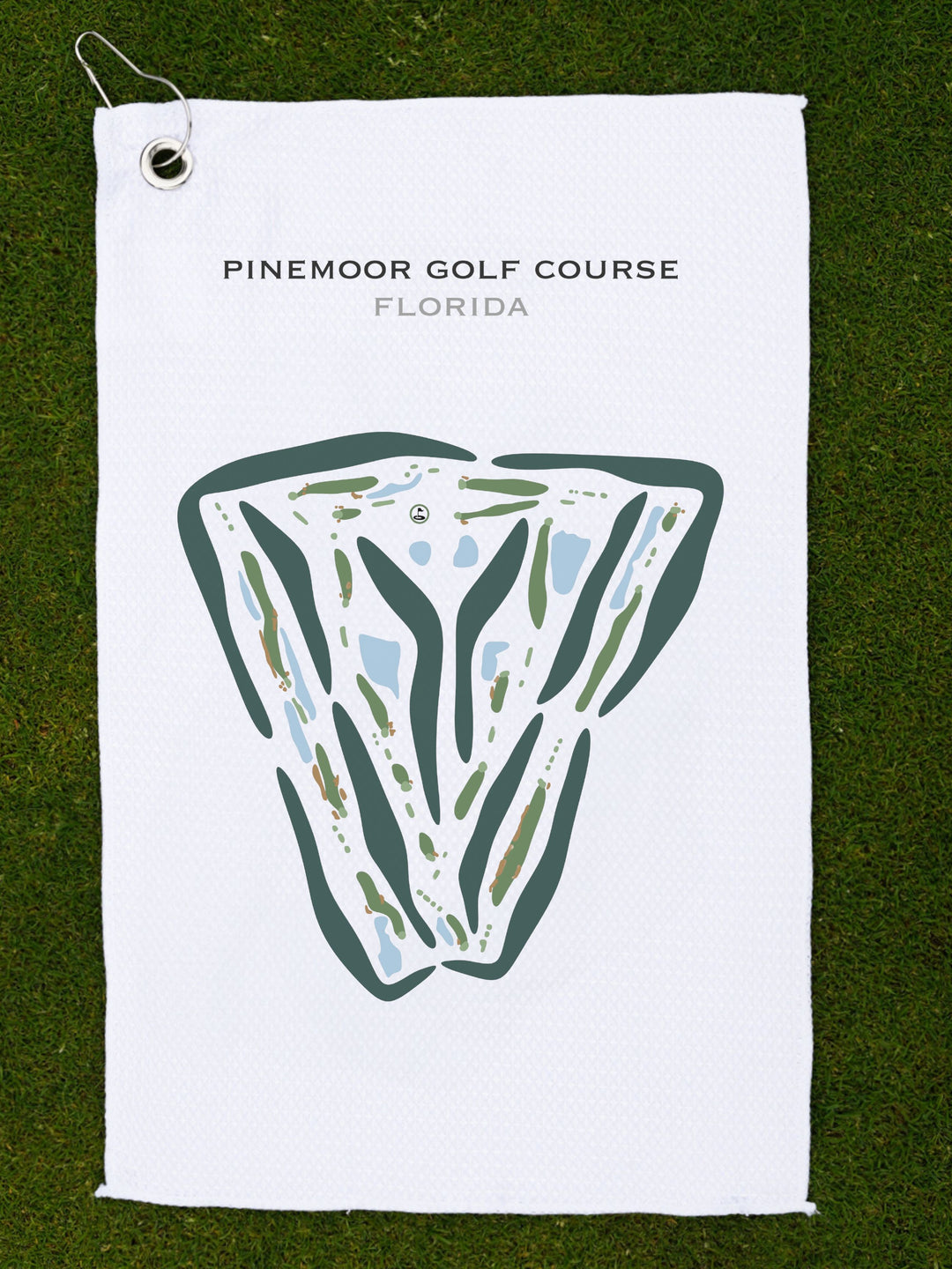 Pinemoor Golf Course, Florida - Printed Golf Courses