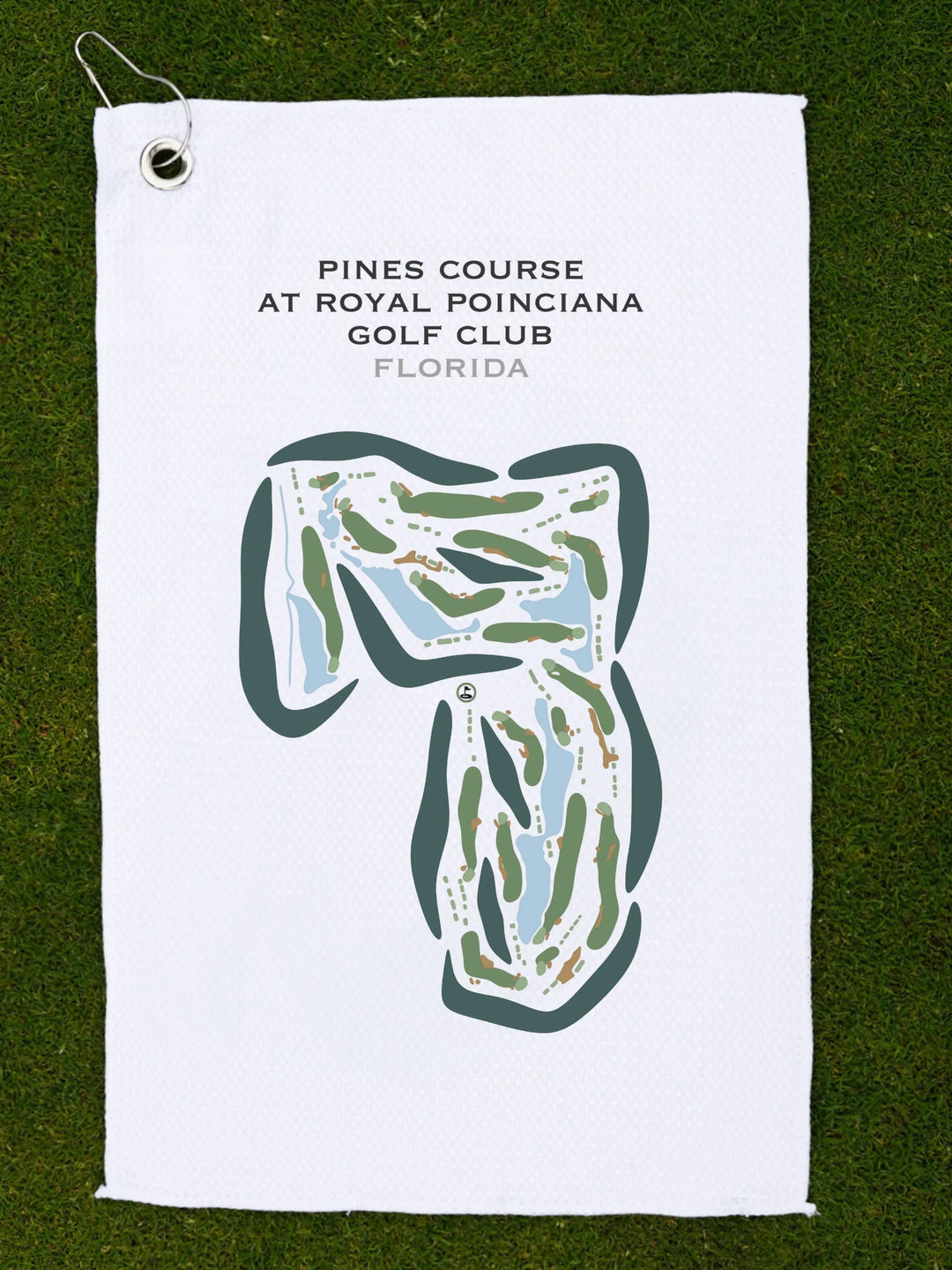 Pines Course at Royal Poinciana Golf Club, Florida  - Printed Golf Courses