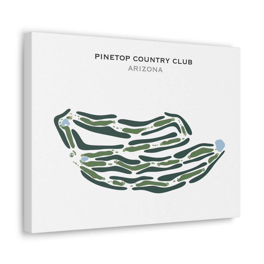 Pinetop Country Club, Arizona - Printed Golf Course