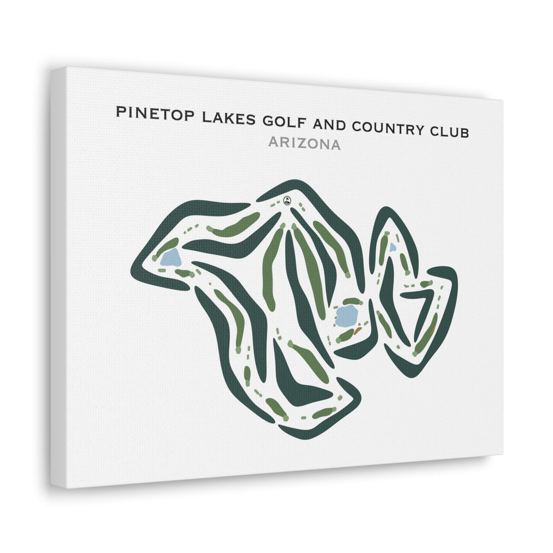 Pinetop Lakes Golf and Country Club, Arizona - Printed Golf Courses