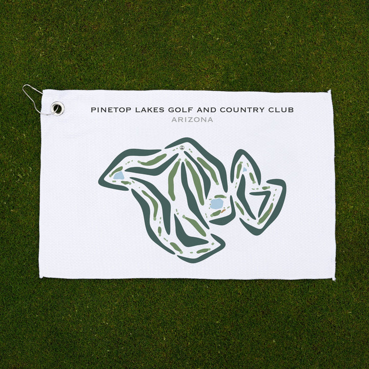 Pinetop Lakes Golf and Country Club, Arizona - Printed Golf Courses