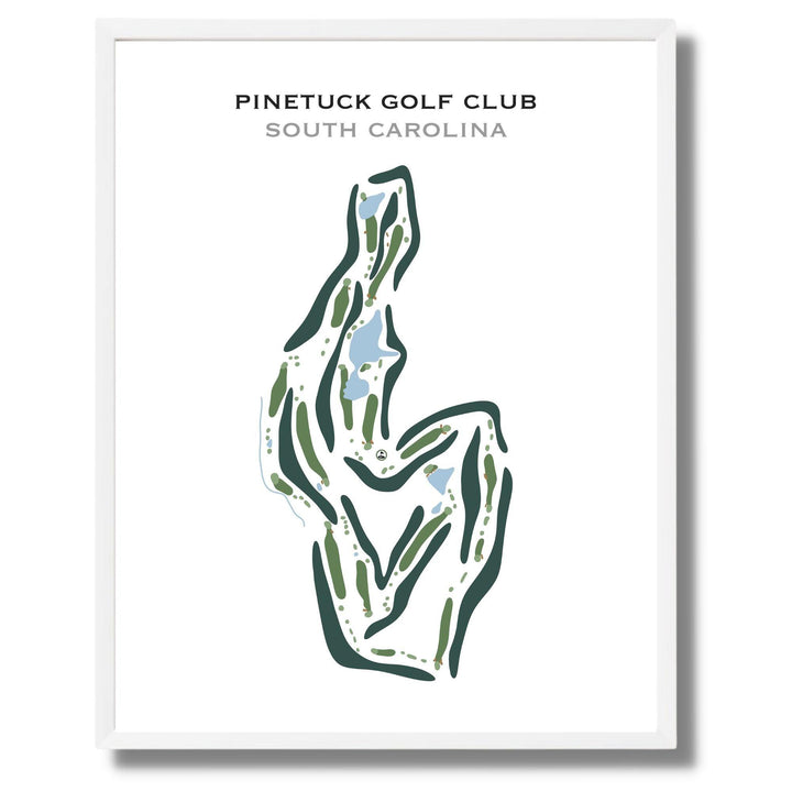 Pinetuck Golf Club, South Carolina - Golf Course Prints