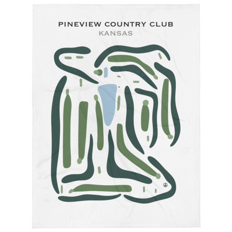 Pineview Country Club, Kansas - Printed Golf Courses