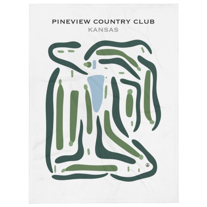 Pineview Country Club, Kansas - Printed Golf Courses