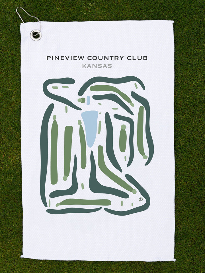 Pineview Country Club, Kansas - Printed Golf Courses