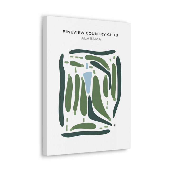 Pineview Country Club, Alabama - Printed Golf Courses