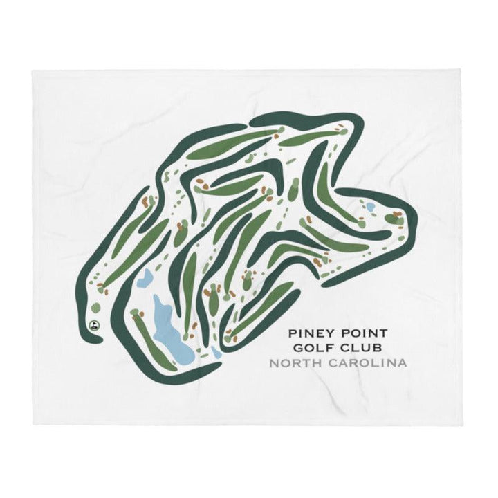 Piney Point Golf Club, North Carolina - Printed Golf Courses - Golf Course Prints