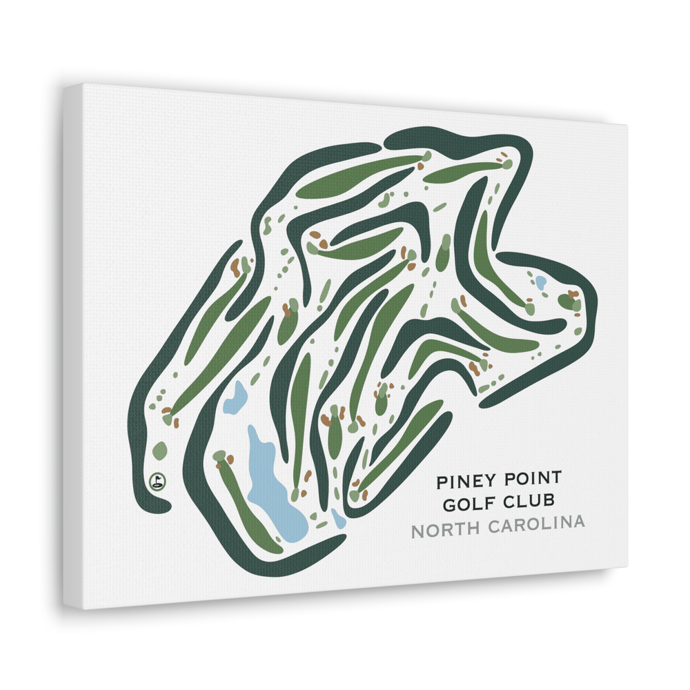 Piney Point Golf Club, North Carolina - Printed Golf Courses - Golf Course Prints