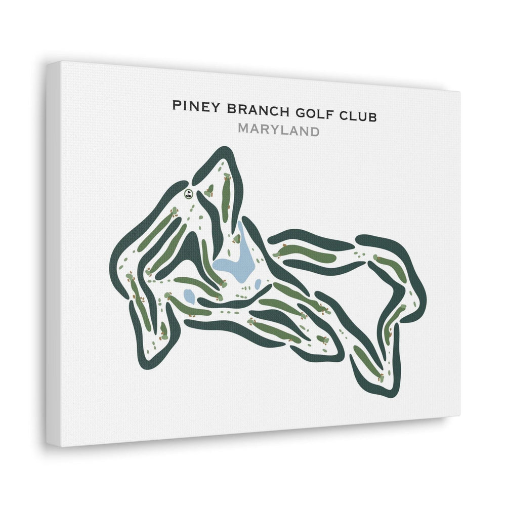 Piney Branch Golf Course, Maryland - Printed Golf Courses - Golf Course Prints