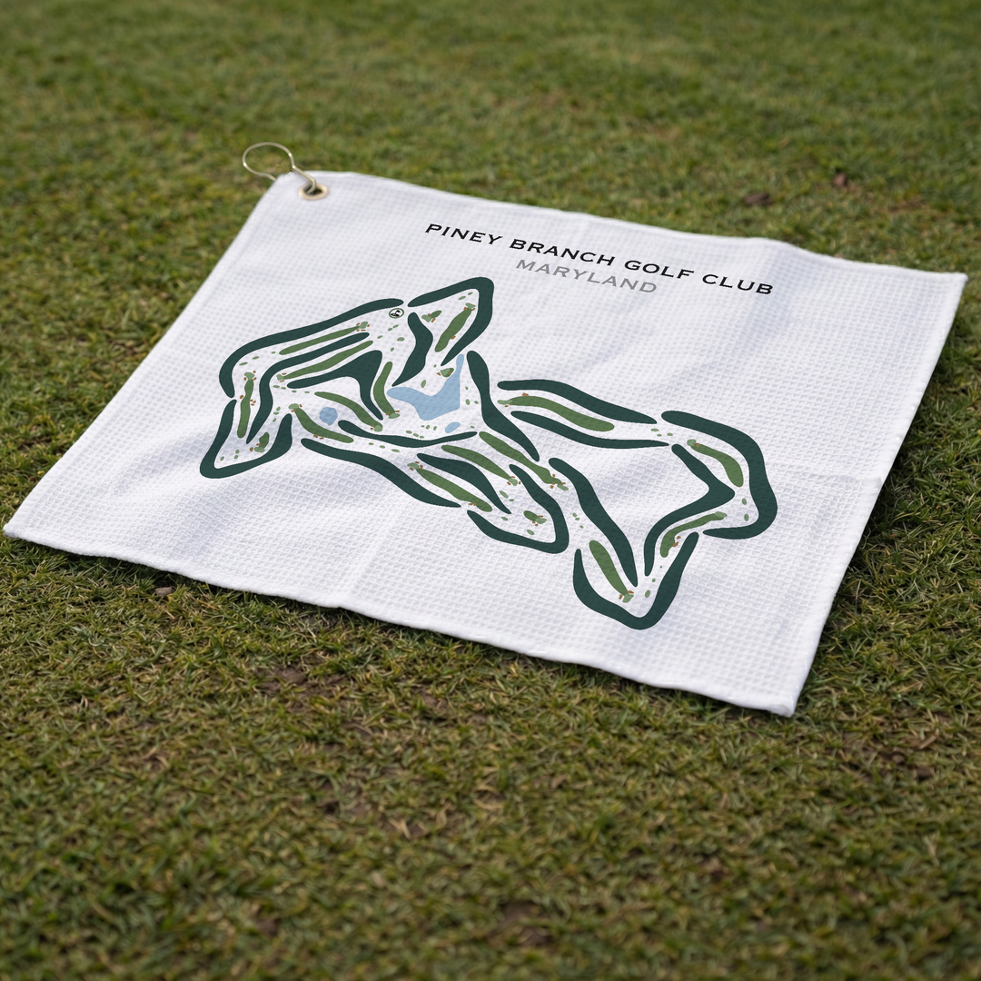 Piney Branch Golf Club, Maryland - Printed Golf Courses