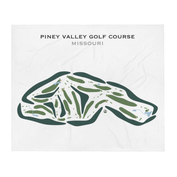 Piney Valley Golf Course, Missouri - Printed Golf Courses