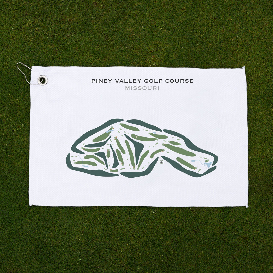 Piney Valley Golf Course, Missouri - Printed Golf Courses